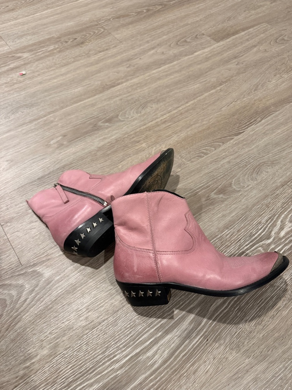 Golden Goose Young Boot in Pink